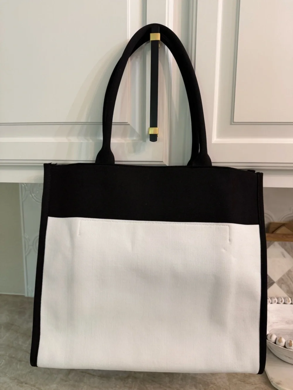 Black & White Statement Tote - 'It's In The Bag'